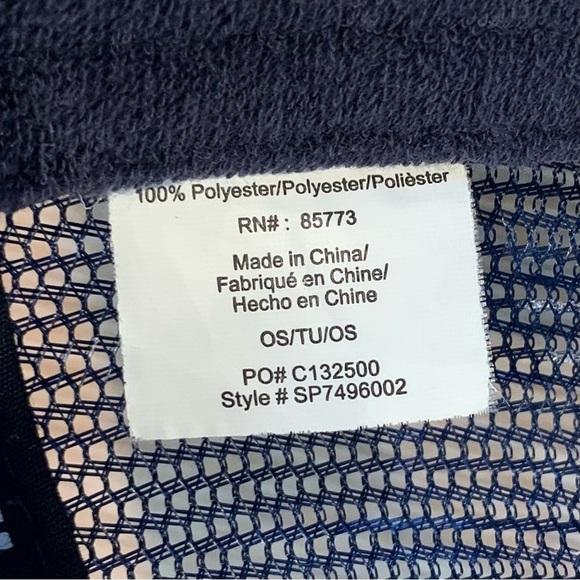 O'neill Beach Squad Blue Mesh Snapback Trucker Hat - Picture 10 of 11